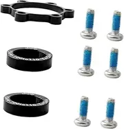 UPKOCH 9pcs Hub Conversion Washers for Mountain Bikes Durable Bike Spacers for Enhanced Screws Practical Accessories for Secure Riding