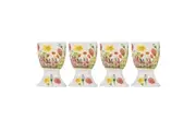 4pc Ashdene Playful Bunnies Tableware Egg Cup Holder Dinnerware Serveware Set