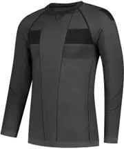 Rusty Stitches Baselayer Longsleeve Functional Shirt, black-grey, Size S M Black Grey
