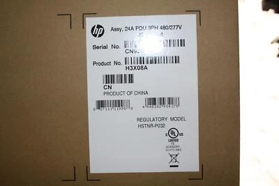 HEWLETT PACKARD H3X08A 30 OUTLETS PDU NEW SEALED