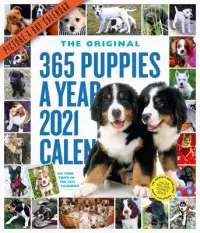 在飛比找博客來優惠-2021 365 Puppies-A-Year Pictur