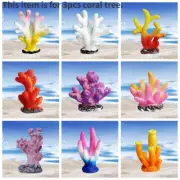 3X Mini Emulation PVC Coral Tree Aquarium Fish Tank Landscape Ornament Decor