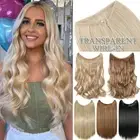 THICK Wave Secret 100% Natural as Human Hair Extensions Long Wire In Wavy Weft