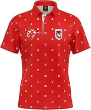NRL 'Mulligan' Golf Polo - St George Illawarra Dragons - Adult - Mens - Polo