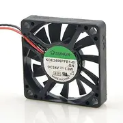 Compatible for SUNON KDE2405PFB1-B 24V 1.0W 50x50x10 2-Wire Cooling Fan