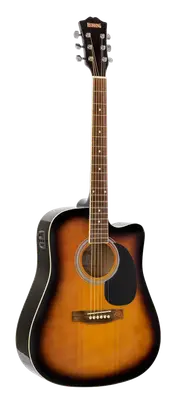 Redding Dread Steel String A/E Guitar Tobacco Sunburst
