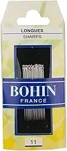 Bohin Sharps Needles Size 11 Pack of 20 Tracked Post Quilting Sewing