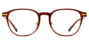 Linda Farrow ARNOLD LF63A Asian Fit C6 Men's Glasses Brown Size 52 - Private Health Rebate - Blue Light Block Available
