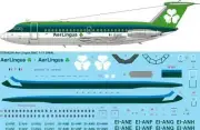 26Decals 1/144 BAC 1-11 - Aer Lingus decals