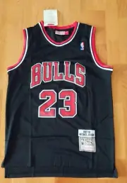 Basketball Jersey Michael Jordan Black Chicago Bulls #23, Size M