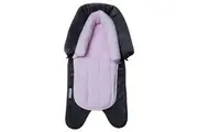 Playette 2-in-1 Baby Infant Sleeping Neck Head Cushion Support Charcoal Pink