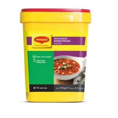 MAGGI Wholeness Minestrone Soup Mix - 1.9kg