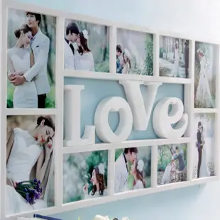白色相框 Love/Family/Love相框 婚禮佈置 婚禮小物 居家佈置 相框