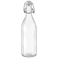 在飛比找momo購物網優惠-【TESCOMA】扣式密封玻璃水瓶 豎紋500ml(水壺)