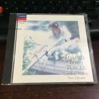 在飛比找Yahoo!奇摩拍賣優惠-唱片Adagio for Voices 人聲柔板 Terry