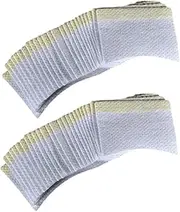 WEKADRIN Silicone Lash Extension Eye Pads 40pcs Set for Removal Lash Perming and Isolation Nonwoven Fabric for Reuse