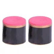 2pcs No Slip Cue Tip Chalk Billiard Pool Cue Dry Chalk Accessory For Snooker Pool (green)