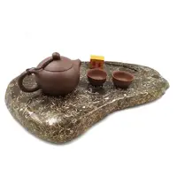 在飛比找蝦皮購物優惠-♡東東台灣茶♡ 化石茶盤 貝殼化石茶盤 (附耐重防滑墊、茶盤
