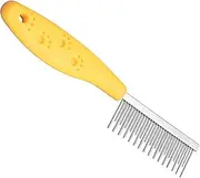 Dog Grooming Comb - Flea Comb, Flea and Cat Hair Grooming Comb | Hair Brush with Pet Combs, Dog Grooming Combs