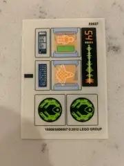 LEGO STICKER SHEET for 6873 Spider-Man's Doc Ock Ambush, New & Genuine!