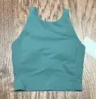 NEW Women Lululemon Align High-Neck Tank Top Tidewater Teal Size 4