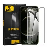 [1 PACK] Apple iPhone 12 Pro Max Tempered Glass Screen Protector Guard - Case Friendly