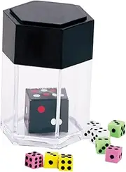 ERINGOGO 6pcs Bursting Dices Kids Educational Toy Explosion Dice Game Trick Dice Party Favor