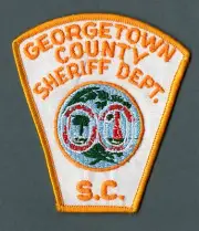 Georgetown County South Carolina Sheriff Police Patch