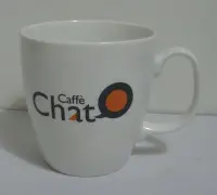 在飛比找Yahoo!奇摩拍賣優惠-Caffe Chat 咖啡講 陶瓷馬克杯