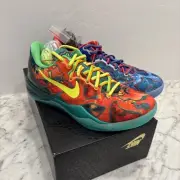 Size 8 - Nike Kobe 8 Premium What The Kobe Red Blue Green Rare
