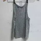CALIA Women's Everyday Halter Relaxed Tank Light Cloud Heather Grey WAX11198H