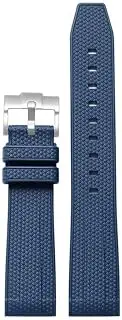 [Yhmoo] WatchBands for Moonswatch Watch Rubber for Omega x Swatch MoonSwatch 20mm Rolex Seiko Watch Carbon firbe grain Silicone Men with Stainless Steel Replacement Bracelet Original Bracelet Omega x