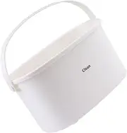 Zerodeko Plastic Bath Basket Suction Cup Shower Storage for Bathroom Multi-color Storage Container Random Color