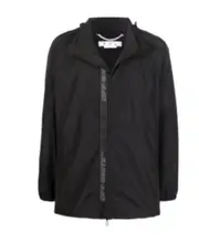 Industrial-strap lightweight jacket L,M Black