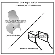 Genuine Royal Enfield New Himalayan 450 Screen & Pannier Rails Accessories Combo (for: Royal Enfield)