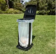 Collapsible Caravan Rubbish Bin rv Garbage Can Camper Trash Waste Basket 10x bag