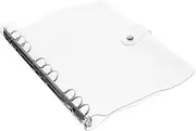 Angoily Plastic Binder Cover for Notebooks Lightweight and Easy to Use for School and Office Organization Transparent Design