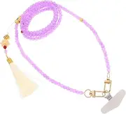 COHEALI Modern Chinese Charm String with Beads Tassels Durable Keychain Accessory for Women present for Friends and Family