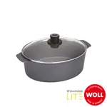 《WOLL》德國歐爾-新鑽石 31X26CM鑄造不沾橢圓湯鍋