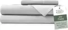 3 Piece Bed Sheet Set Twin Size, 100% Viscose Derived from Bamboo Sheets Set wit