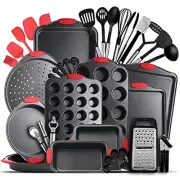 Nonstick Bakeware Sets with Baking Pans Set, 39 Piece Baking Set with Muffin