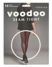 [Voodoo] Seam Tights in Black