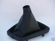 FITS BMW X5 E53 GEAR GAITER SHIFT BOOT BLACK LEATHER NEW CUSTOM NEW MADE IN UK