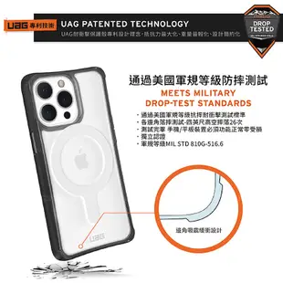 UAG iPhone 13 Pro Max 美國軍規耐衝擊防摔殼 頂級版 透明殼 保護套 保護殼 手機殼 背蓋 公司貨