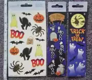 3 InterArt MIP Sticker packs Halloween Theme Skeletons Ghosts Spiders Pumpkins
