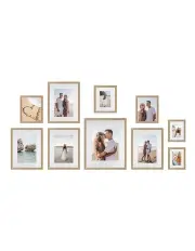 [Profile Australia] Gallery Wall Set F (10 Frames) in Natural Oak