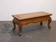Dollhouse Miniature Coffee Table Walnut 1:12 one inch scale P75 Dollys Gallery