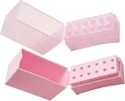 ASAKKURA 2pcs Grinding Head Storage Box Nail Drill Holder Nail Drill Display Case Nail Art Salon Goods Female Manicure Drill Manicure Supply Nail Grinding Head Cases Storage Case