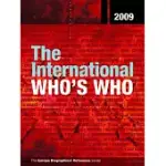 THE INTERNATIONAL WHO’S WHO 2009