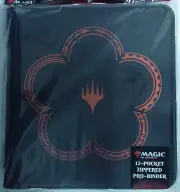 Ultra PRO: MAGIC Mana Color Wheel 12-Pocket Zippered PRO-Binder [UPR 19263] MTG